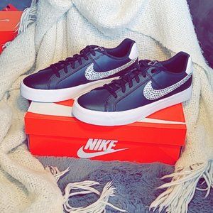 Custom Rhinestone Nike Court Royale AC